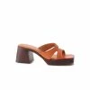 L'INTERVALLE WOMEN Isadora Orange Leather