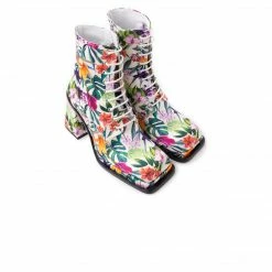 L'INTERVALLE WOMEN Bavaria White Satin Flowers