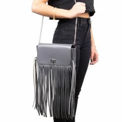 L'INTERVALLE Blanche Grey Leather WOMEN