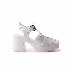 L'INTERVALLE Thea White Leather WOMEN