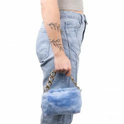 L'INTERVALLE WOMEN Mini Melo Blue Fur