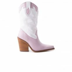 L'INTERVALLE Cavalia Pink White Leather