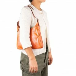 L'INTERVALLE WOMEN Subway Orange Croco