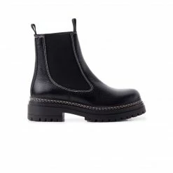 L'INTERVALLE Salinas Black Leather