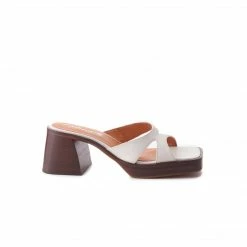 L'INTERVALLE WOMEN Isadora Off White Leather