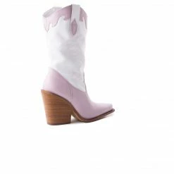 L'INTERVALLE Cavalia Pink White Leather