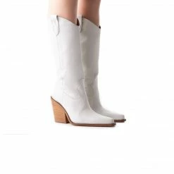 L'INTERVALLE Marlboro White Leather WOMEN