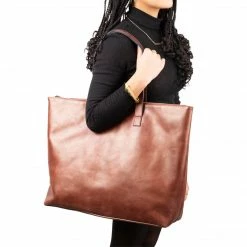 L'INTERVALLE Medina Brown Leather