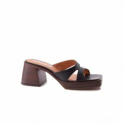 L'INTERVALLE WOMEN Isadora Black Leather