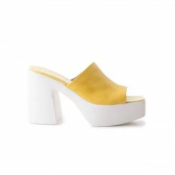 L'INTERVALLE Bassano Yellow Leather WOMEN
