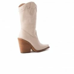 L'INTERVALLE WOMEN Cavalia Ivory Leather