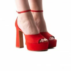 L'INTERVALLE Gomena Red Nubuck WOMEN