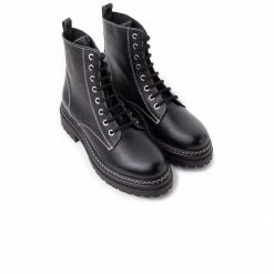 L'INTERVALLE Chandler Black Leather