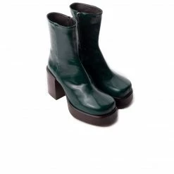L'INTERVALLE Palencia Green Leather