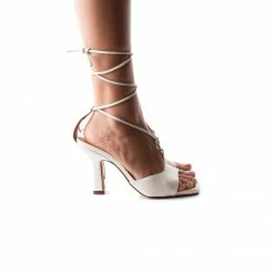 L'INTERVALLE WOMEN Escura Off White Leather