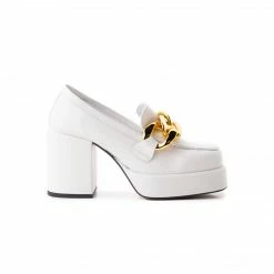 L'INTERVALLE Riga White Leather WOMEN