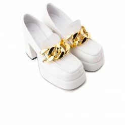 L'INTERVALLE Riga White Leather WOMEN