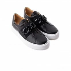 L'INTERVALLE WOMEN Bangles Black Leather