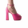 L'INTERVALLE Gomena Fuschia Nubuck WOMEN
