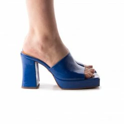 L'INTERVALLE Morelia Dark Blue Leather WOMEN