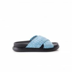 L'INTERVALLE WOMEN Tuva Turquoise Raffia