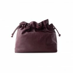 L'INTERVALLE Thalassa Dark Bordeau Leather WOMEN