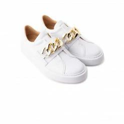 L'INTERVALLE Bangles White Leather