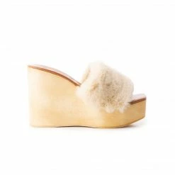 L'INTERVALLE Fluffy Natural Fur