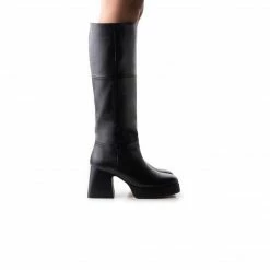 L'INTERVALLE Juju Black Leather WOMEN