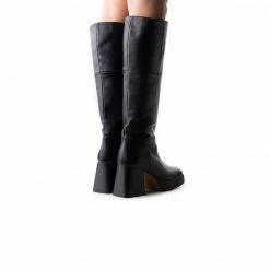 L'INTERVALLE Juju Black Leather WOMEN
