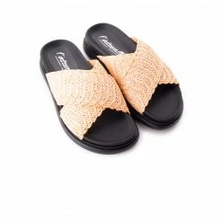 L'INTERVALLE WOMEN Tuva Orange Raffia