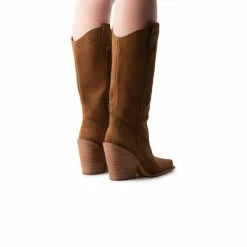 L'INTERVALLE Marlboro Brown Suede WOMEN