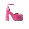 L'INTERVALLE Brizo Hot Pink Leather