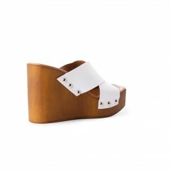 L'INTERVALLE WOMEN Kitten White Leather