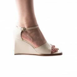 L'INTERVALLE Mariposa Off White Leather