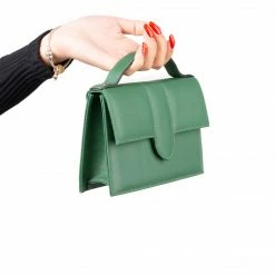 L'INTERVALLE Mini Diya Green Leather