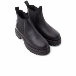 L'INTERVALLE Gatineau Black Leather WOMEN