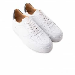 L'INTERVALLE WOMEN Tupac White/Black Leather