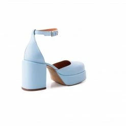 L'INTERVALLE Cambridge Light Blue Leather WOMEN
