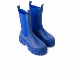 L'INTERVALLE WOMEN Goyle Blue Leather