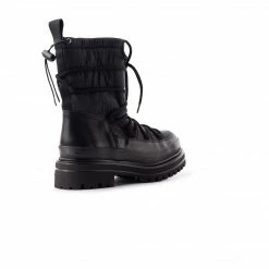L'INTERVALLE Luisville Black Leather/ Nylon WOMEN