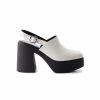 L'INTERVALLE Sabazia Off White Leather WOMEN