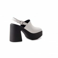 L'INTERVALLE Sabazia Off White Leather WOMEN