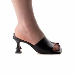 L'INTERVALLE Vinales Black Leather WOMEN