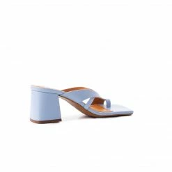 L'INTERVALLE WOMEN Barriada Light Blue Leather