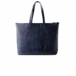 L'INTERVALLE WOMEN Medina Dark Blue Leather