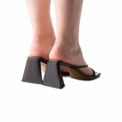 L'INTERVALLE WOMEN Ermal Black Leather