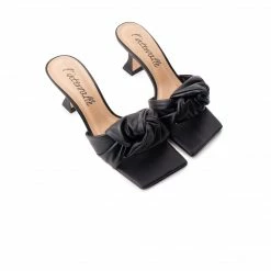 L'INTERVALLE WOMEN Matanzas Black Leather