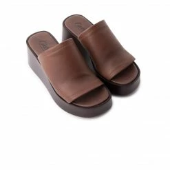 L'INTERVALLE Tresor Brown Leather WOMEN