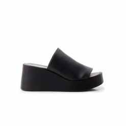 L'INTERVALLE Tresor Black Leather WOMEN